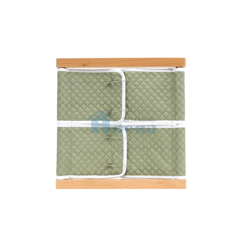 Adena Montessori Frame Educational Toy Safety Pins Dressing Frame