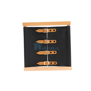 Adena Montessori Practical Life Activity Buckles Dressing Frame Made of leather