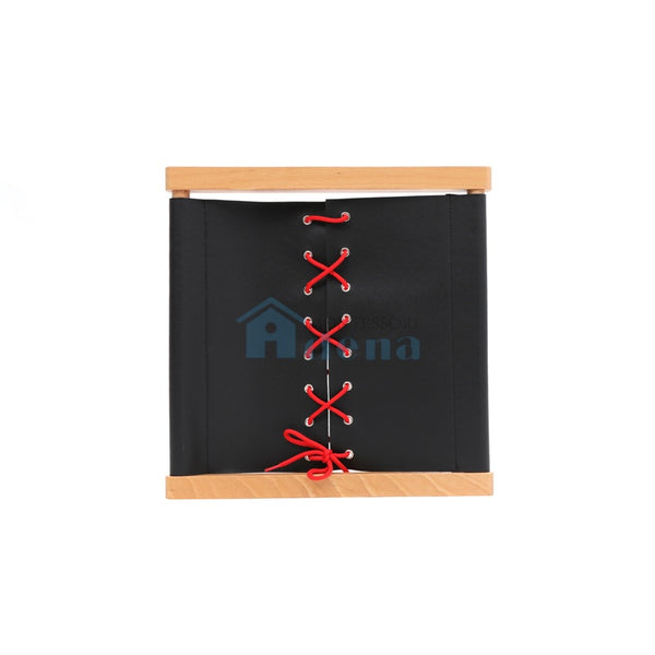 Shoe Lacing Dressing Frame made of leather D330