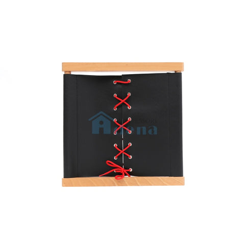 Shoe Lacing Dressing Frame made of leather D330