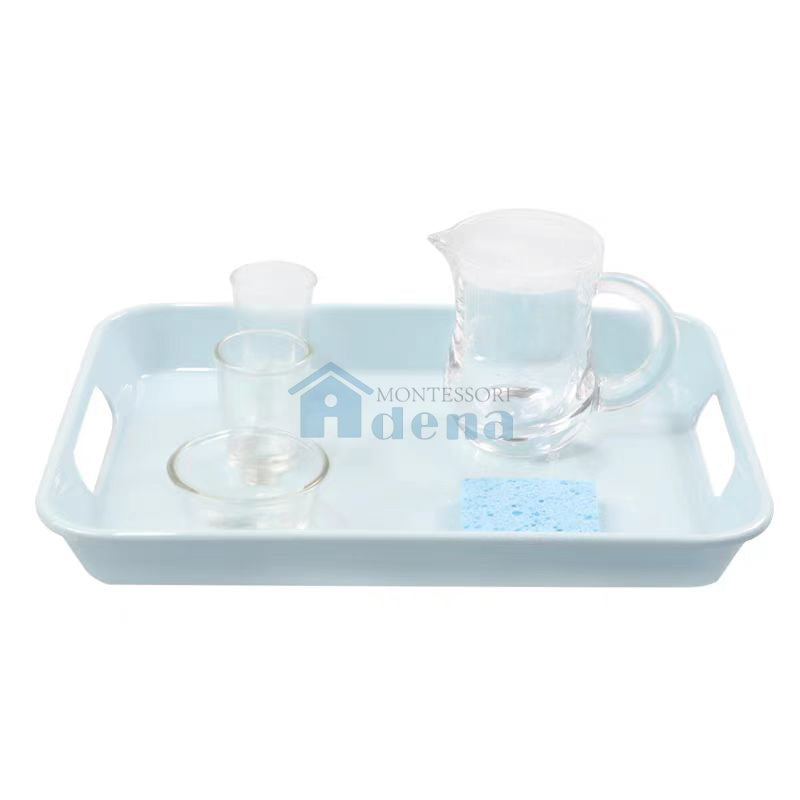 Pouring Water (Jug to 3 Different Cups)