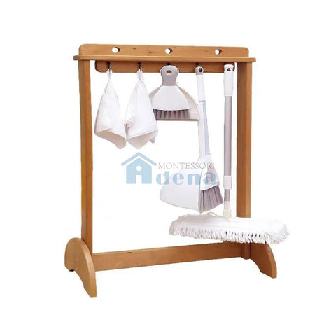 Cleaning Tools with Rack -set of 5