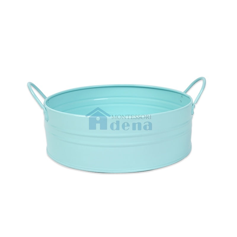 Metal Basin -Blue