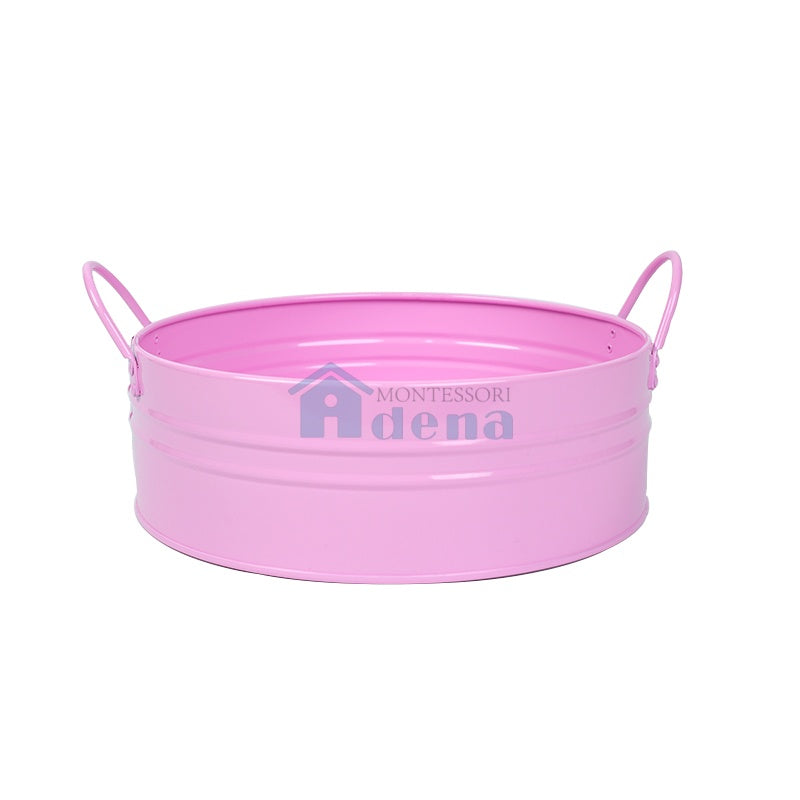 Metal Basin -Pink