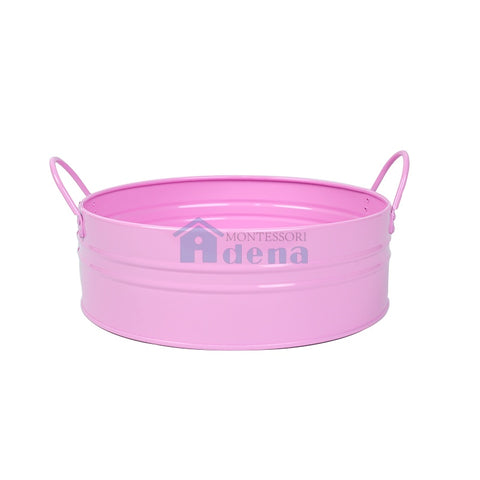 Metal Basin -Pink