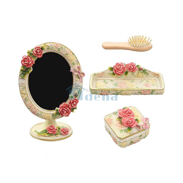 Adena Montessori Practical Life Materials Container for Hair Brush