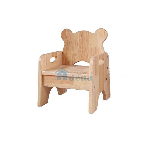 Adena Montessori  Little Bear Armchair Rubberwood