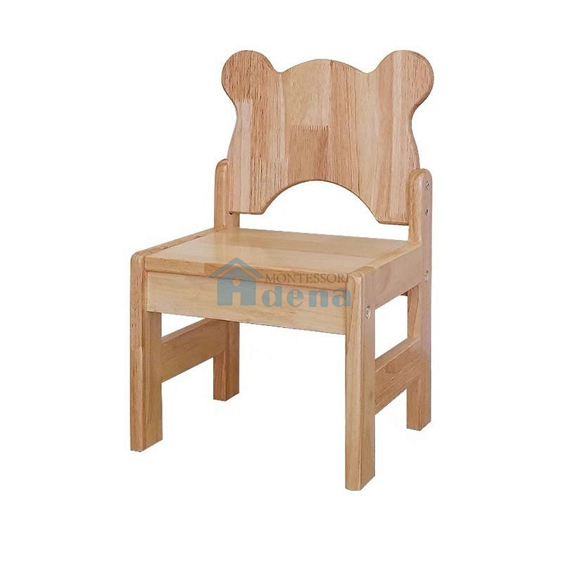 Adena Montessori Little Bear Armchair Rubberwood