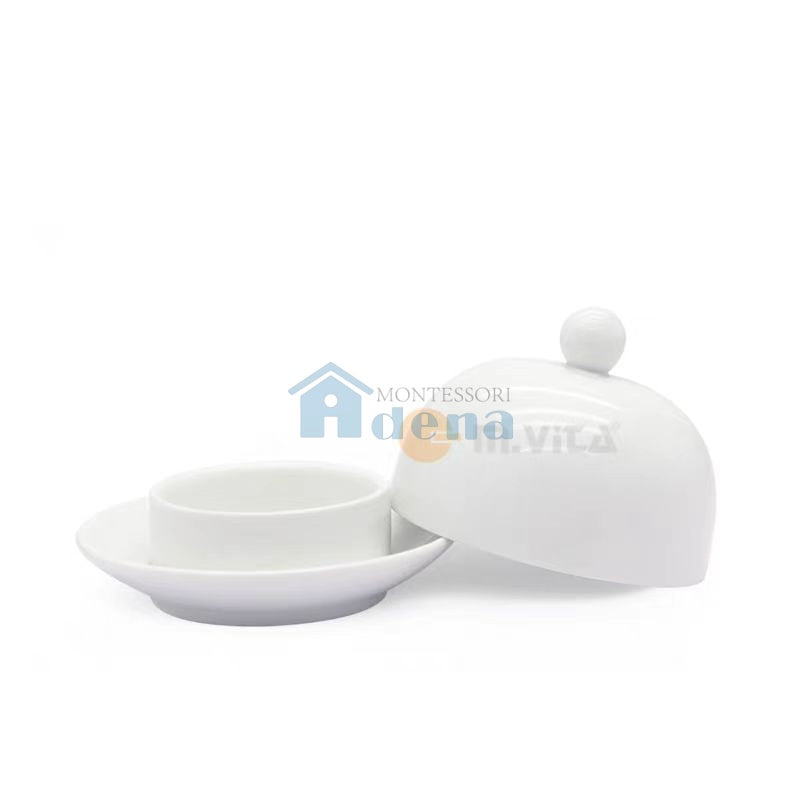 Ceramic Jam Cup with Cover