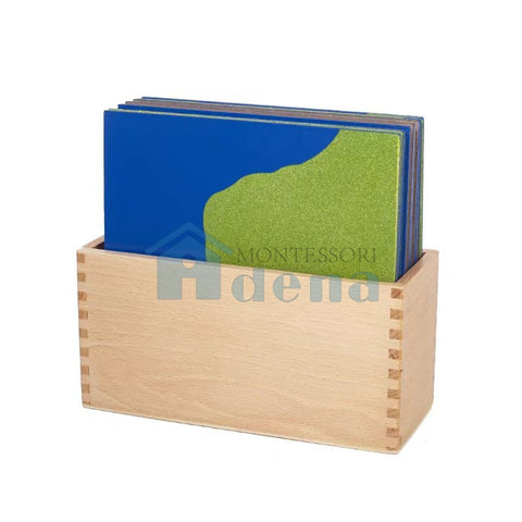 Land Form Cards with Stand