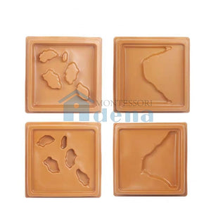 Land and Water Form Trays:Set4