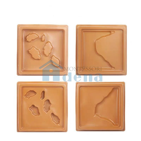 Land and Water Form Trays:Set4
