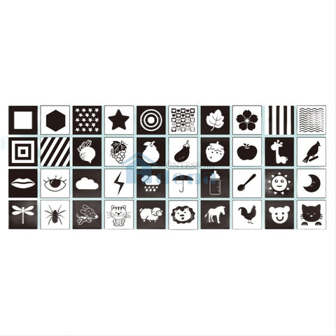 Black and White Cards