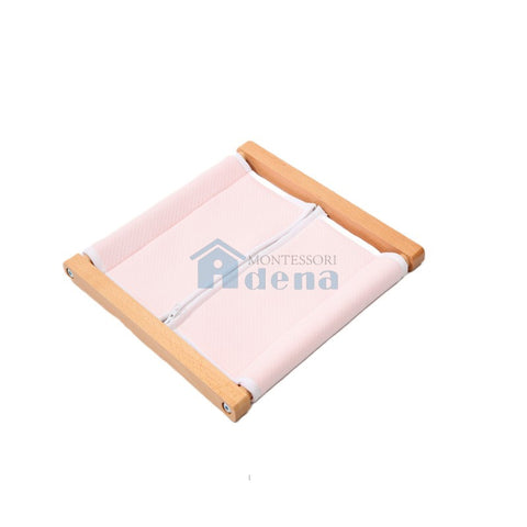 Adena Montessori Practical Life Materials Zipper Dressing Frame