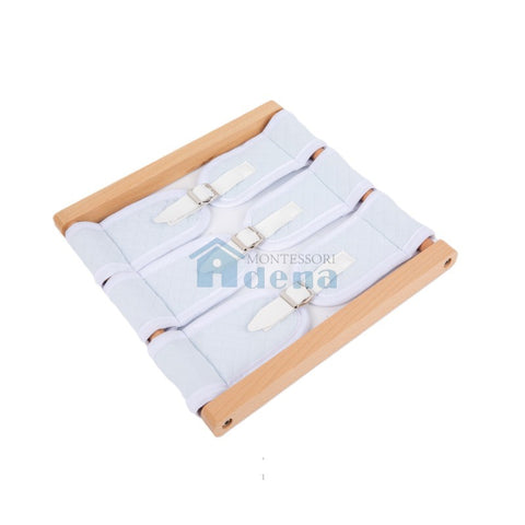 Adena Montessori Practical Life Materials Belt Buckle Dressing Frame
