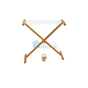 Wooden Clothes Drying Rack