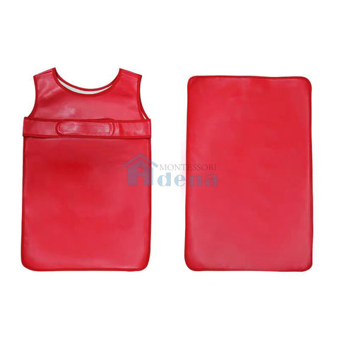 Kid Easy-Fasten Water-Resistant Apron with Pad