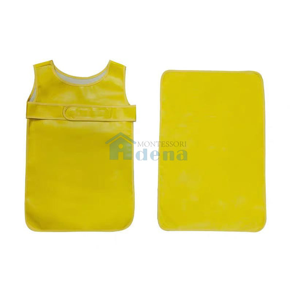 Kid Easy-Fasten Water-Resistant Apron with Pad