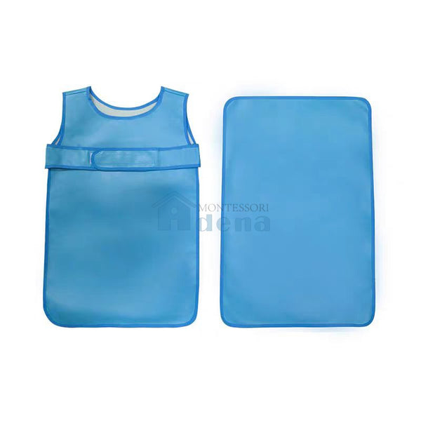 Kid Easy-Fasten Water-Resistant Apron with Pad