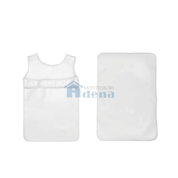 Kid Easy-Fasten Water-Resistant Apron with Pad