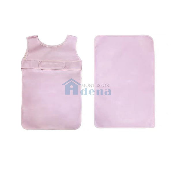 Kid Easy-Fasten Water-Resistant Apron with Pad