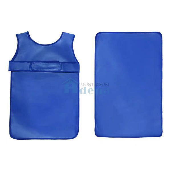 Kid Easy-Fasten Water-Resistant Apron with Pad