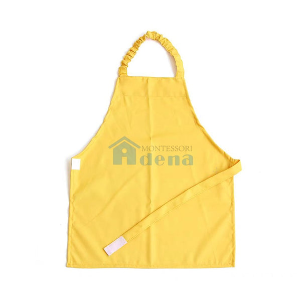 Kid Easy-Fasten Water-Resistant Apron with Silicon Pad -Morandi Blue