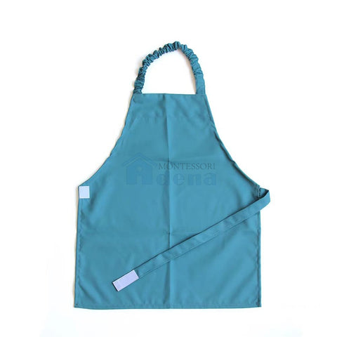 Kid Easy-Fasten Water-Resistant Apron with Silicon Pad -Morandi Blue