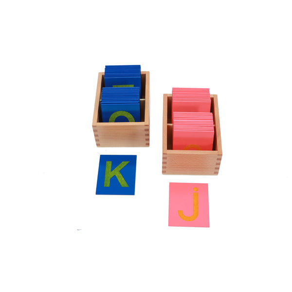 Lower and Capital Case Sandpaper Letters L012