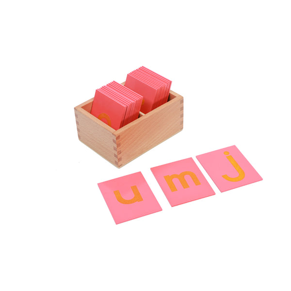 Lower and Capital Case Sandpaper Letters L012