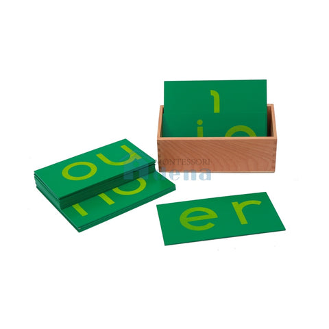 Lower Case Print/Cursive Double Sandpaper Letters