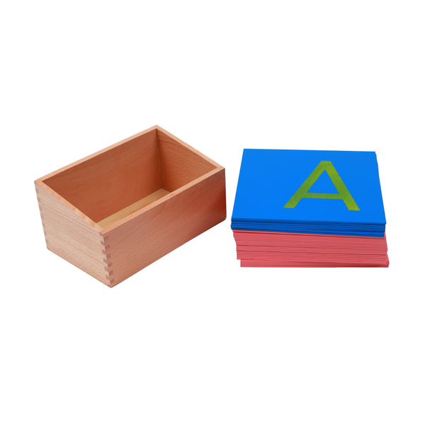 Sandpaper Letters, Capital Case Print/Crusive, with Box