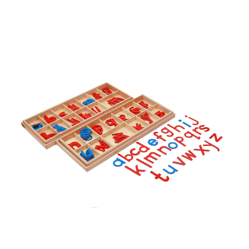 Small Movable Alphabet (Red & Blue)