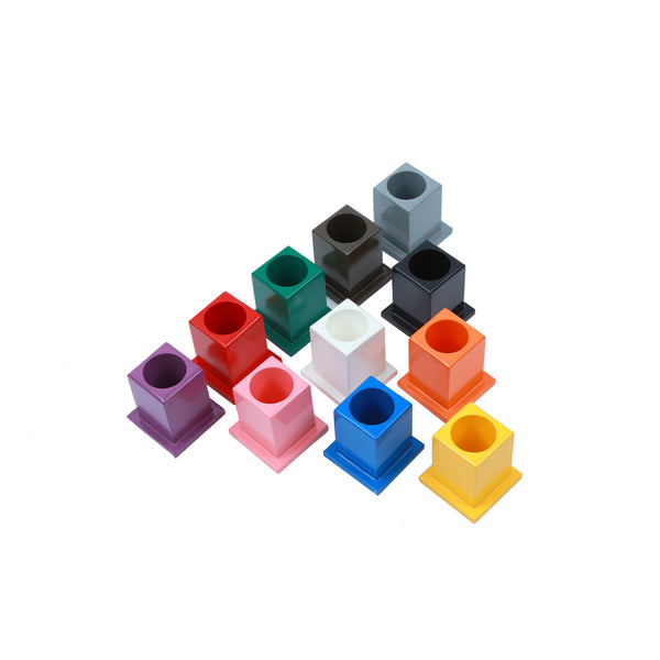 Set of 11 Colored Pencil Holders L050