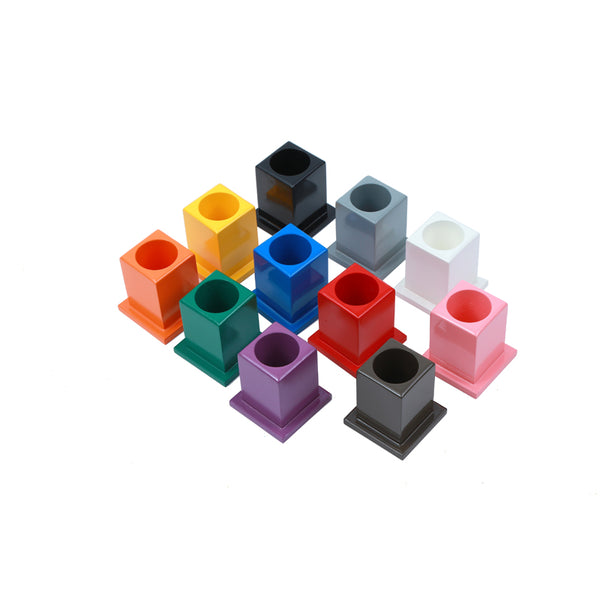 Set of 11 Colored Pencil Holders L050