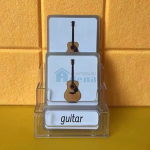 Three-Parts Cards w/ Stand -Western Instruments（16 sets）