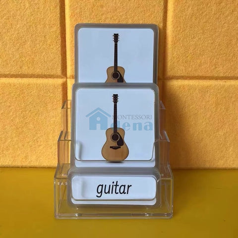 Three-Parts Cards w/ Stand -Western Instruments（16 sets）