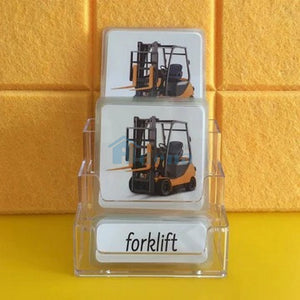 Three-Parts Cards w/ Stand - Engineering Vehicle （11 sets）