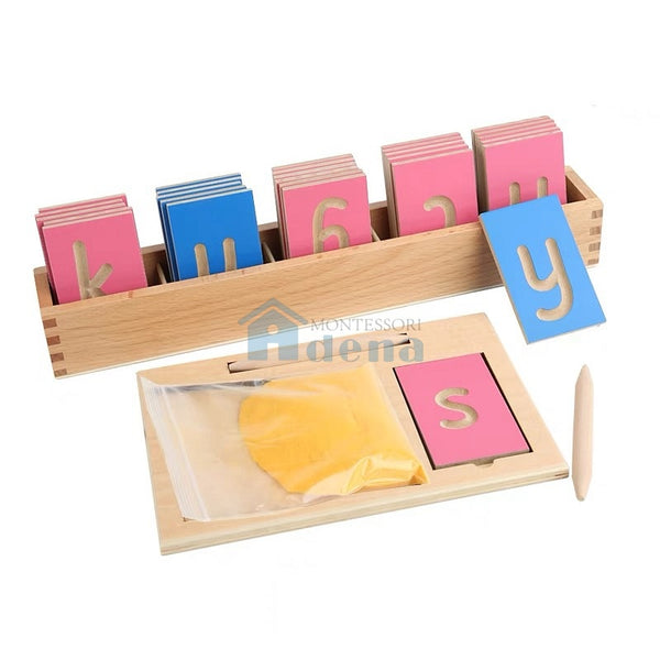 Mini Grooved Letter Tiles: