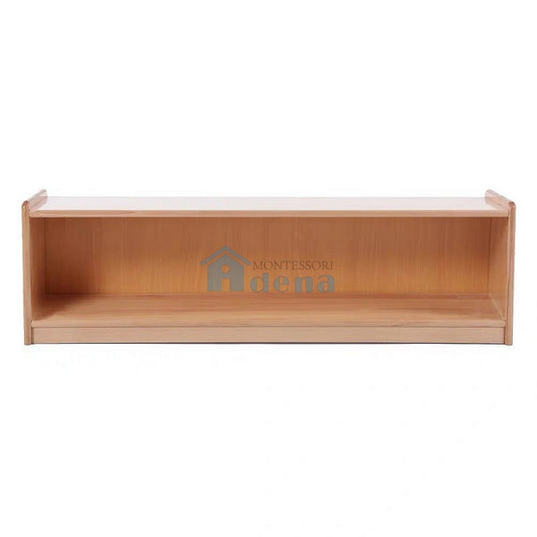Adena Montessori 2-layer Shelf -with Backplate Beechwood Classroom Furniture
