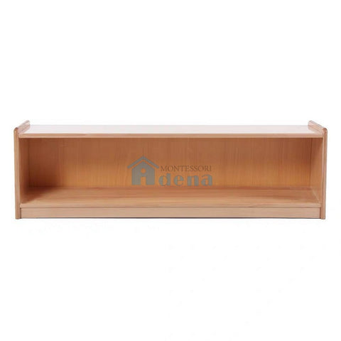 Adena Montessori 2-layer Shelf -with Backplate Beechwood Classroom Furniture