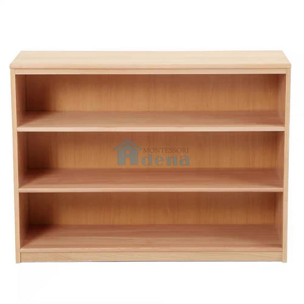 Adena Montessori 4-layer Cabinet-with Backplate Beechwood Classroom Furniture