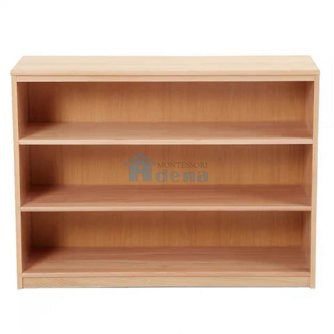 Adena Montessori 4-layer Cabinet-with Backplate Beechwood Classroom Furniture