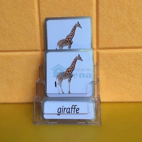 Three-Parts Cards w/ Stand -Wild Animals（24 sets）