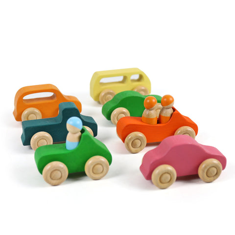 Rainbow toy car