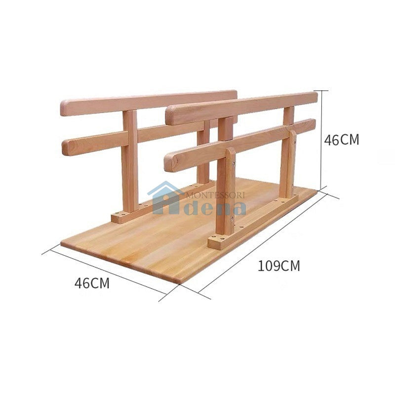 Adena Montessori Handrail Pedestrian Corridor Beechwood Infant & Toddler Equipment