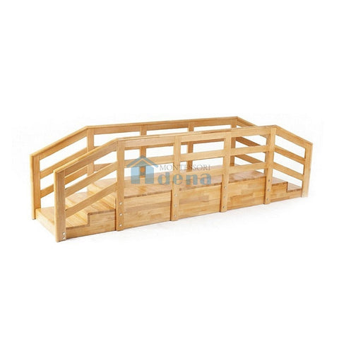 Adena Montessori Big Stepping ladder Beechwood Infant & Toddler Equipment