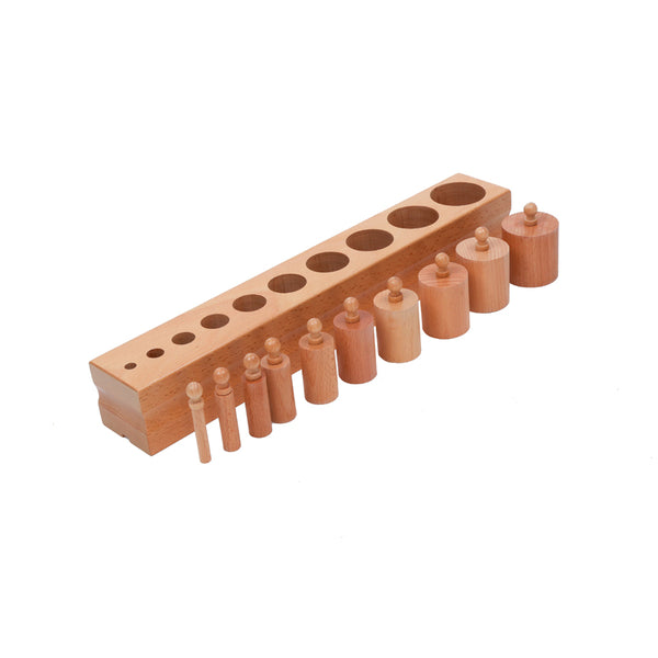 Montessori Sensorial Cylinder Block (Set of 4)