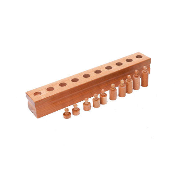 Montessori Sensorial Cylinder Block (Set of 4)