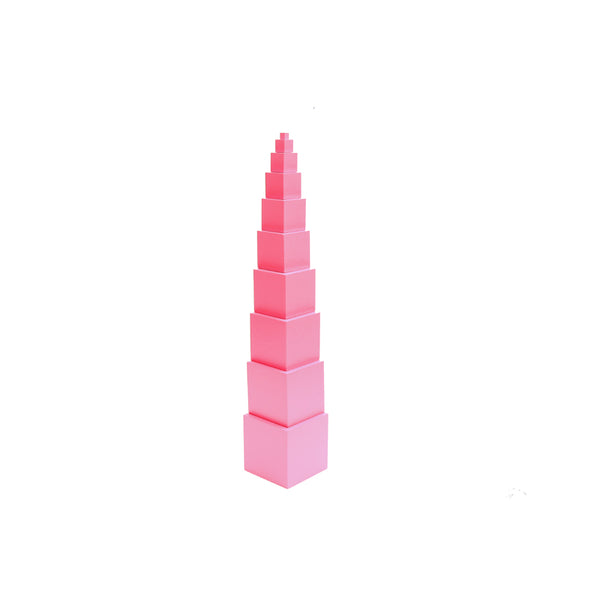 Pink Tower -Beech Wood  A040